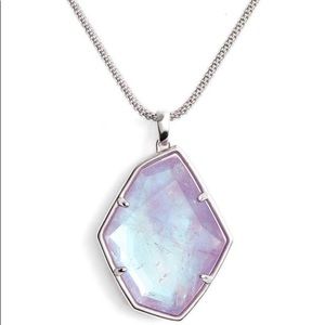 Kendra Scott Kalani Necklace - Amethyst Dichroic